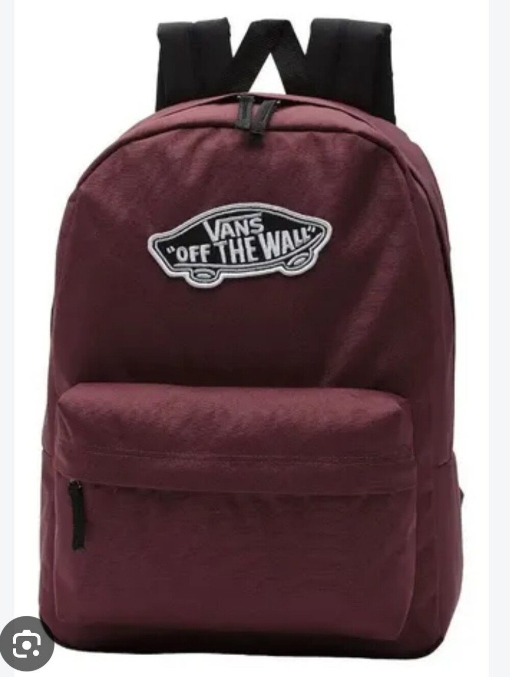 Vans Realm Burgundy Backpack School Bag